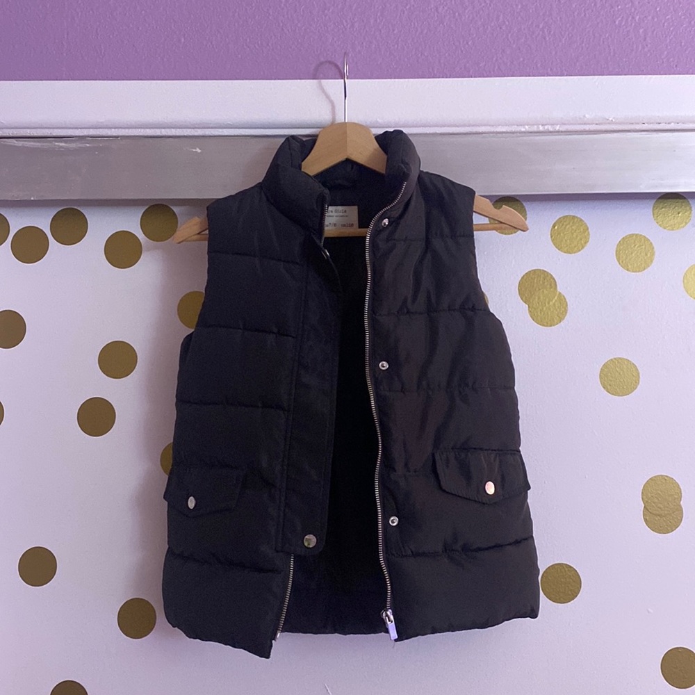 Zara Kids puffer Vest (size girls 7/8)